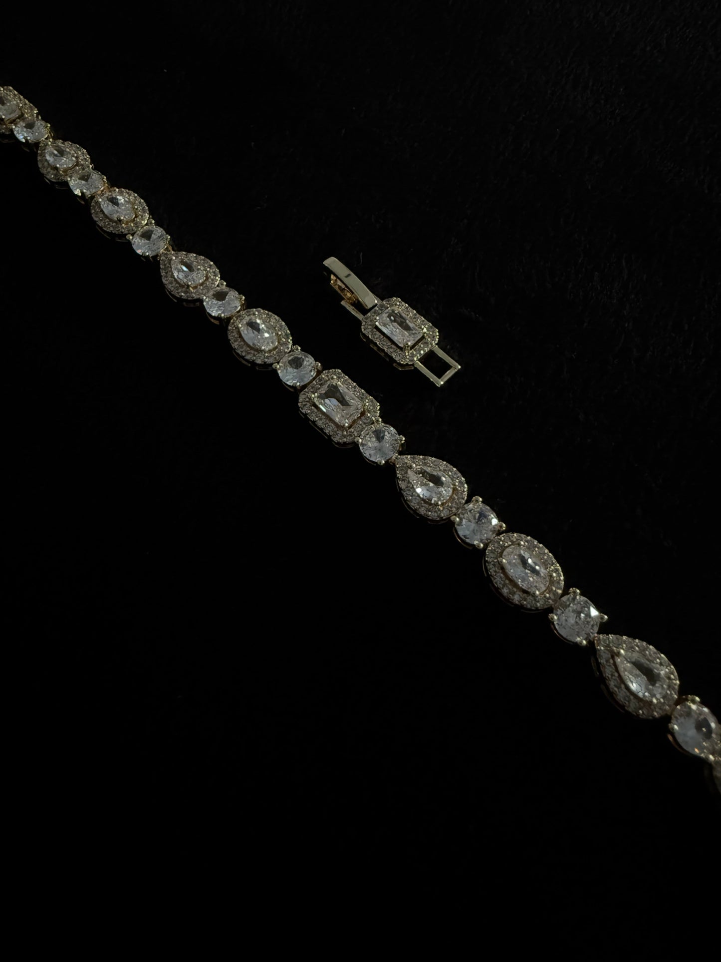 Gold Multi-Stone Bracelet